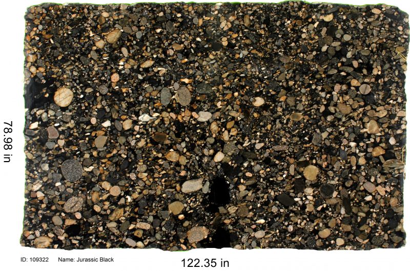 Granite Color Jurassic Black