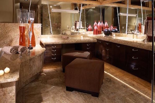 Natural Stone Bathroom Countertops by C&D Granite Minneapolis MN