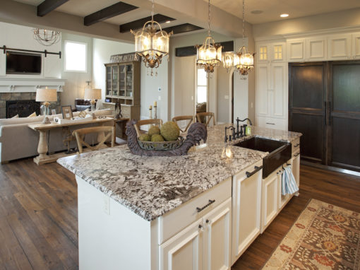 Granite Kitchen Island