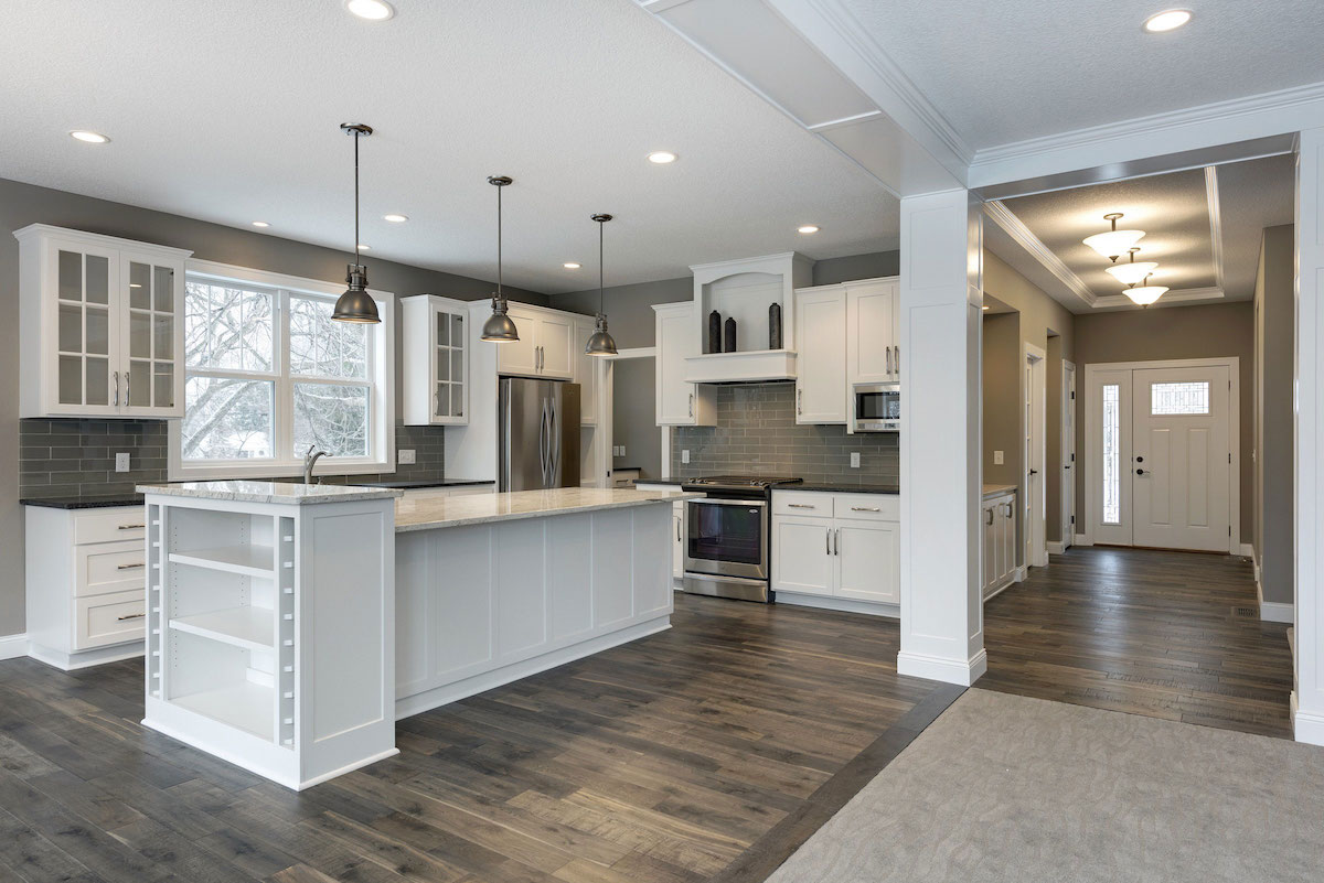 Nero Absolute Granite Counters in Kitchen - Golden Valley MN