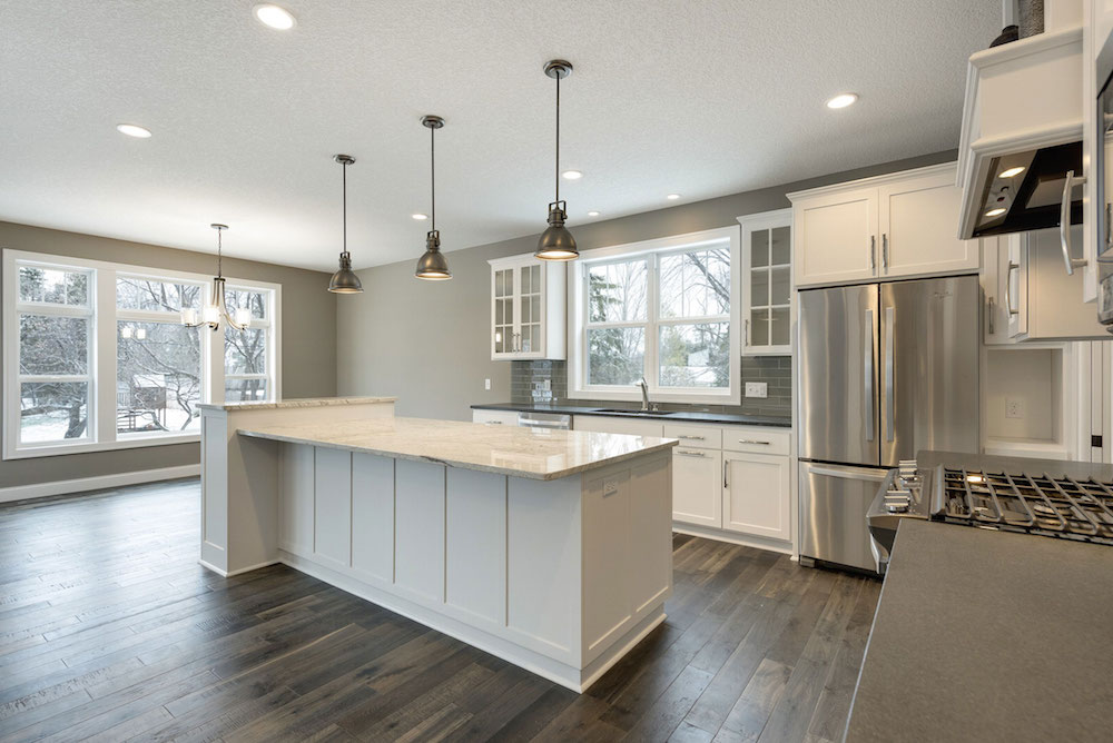 Nero Absolute Granite Counters in Kitchen - Golden Valley MN