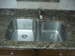 Sink MG-503-R. Under mount stainless steel kitchen sink for granite countertop by C&D Granite Minneapolis MN