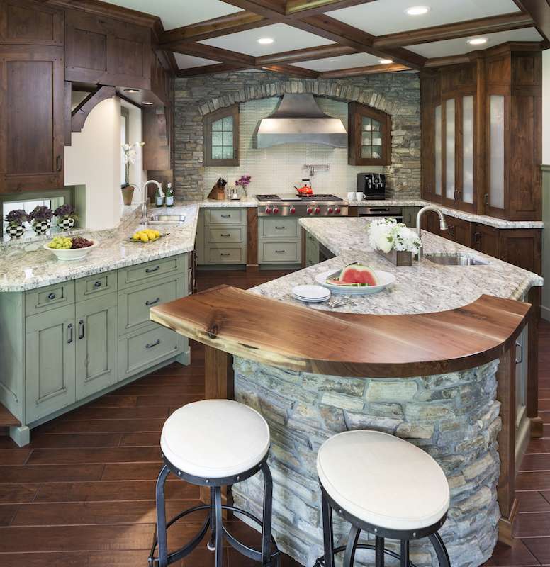 Granite Countertop in Kitchen by C&D Granite
