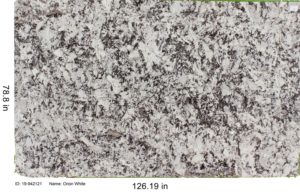 Orion White Natural stone countertop color